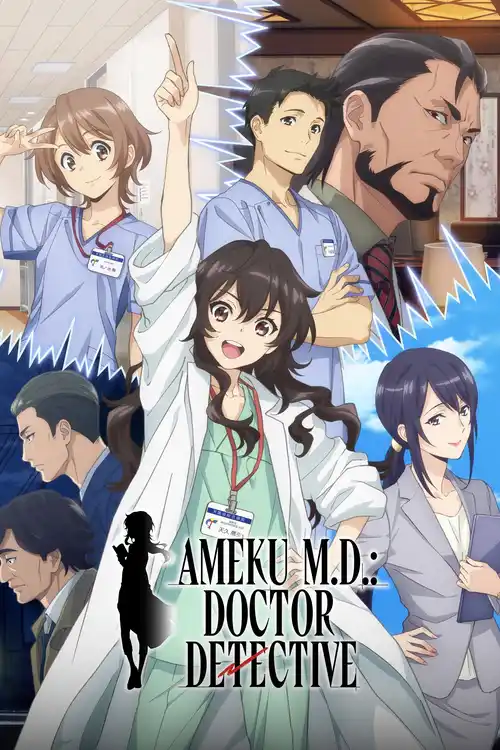 Download Ameku M.D.: Doctor Detective (Season 1) Multi Audio {Hindi English Japanese} Anime Series 480p 720p & 1080p WEB DL 24 ameku m.d. doctor detective season 1