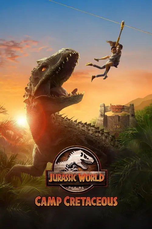 Download Jurassic World: Camp Cretaceous (2021) Season 3 Dual Audio {Hindi English} NetFlix WEB Series 480p | 720p WEB DL 24 jurassic world camp cretaceous 2021